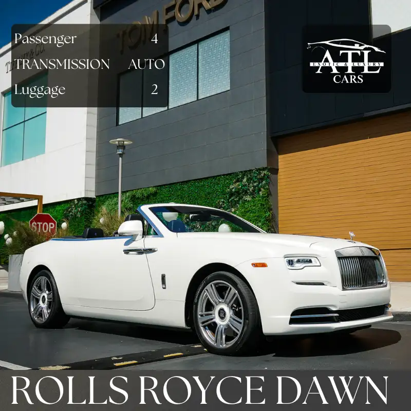 Rolls Royce Dawn Rental