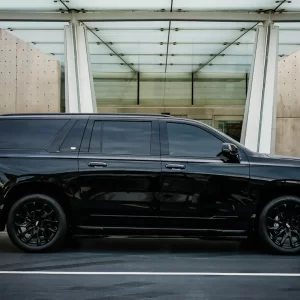 Cadillac Escalade luxury SUV rental by ATL Exotic & Luxury Car Rentals, chauffeur service available in Atlanta near you