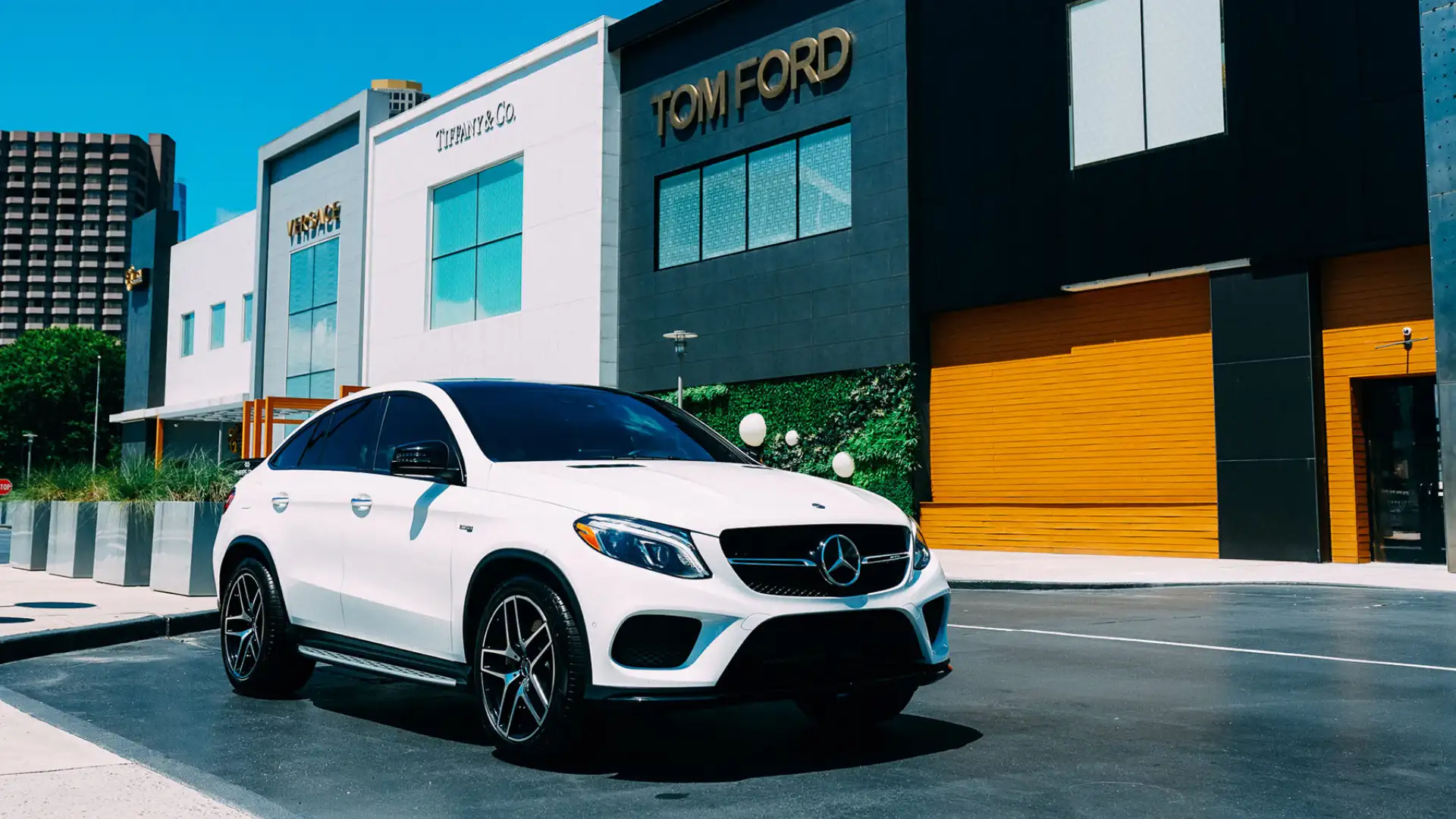 Mercedes Benz AMG GLE luxury SUV rental from ATL Exotic & Luxury Car Rentals available in Atlanta near you